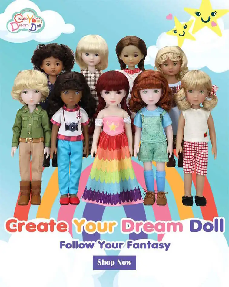 Collectible Doll Series - Create Your Dream Doll